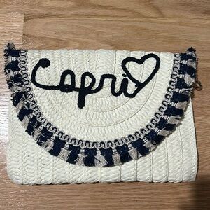 Handmade Capri Straw Bag